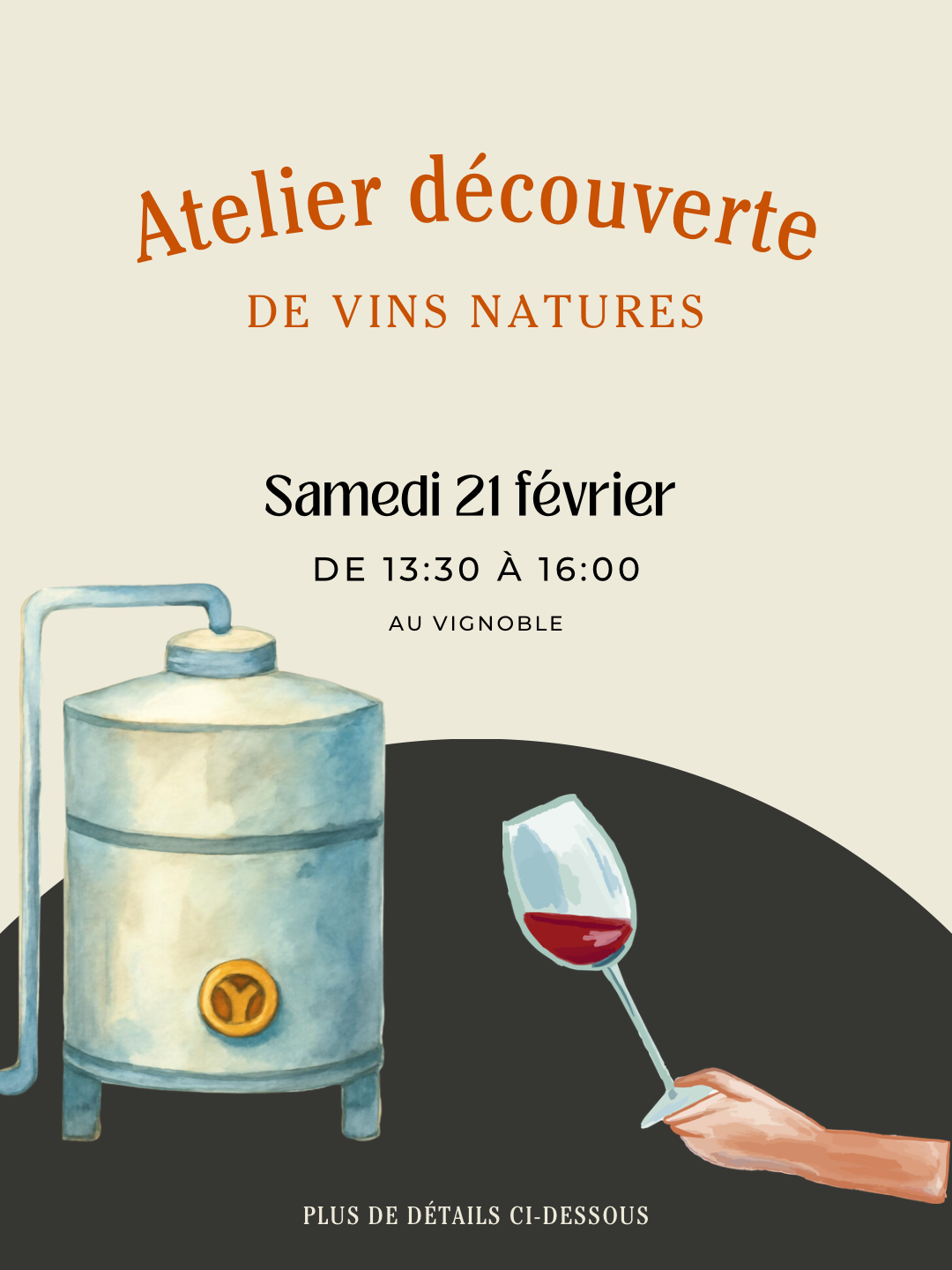 Atelier dégustation de Vins Natures